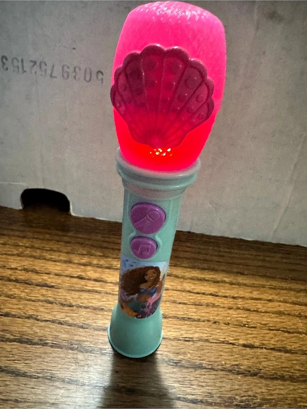 Disney Junior Ariel Sea-Beat Microphone Light-Up Toy